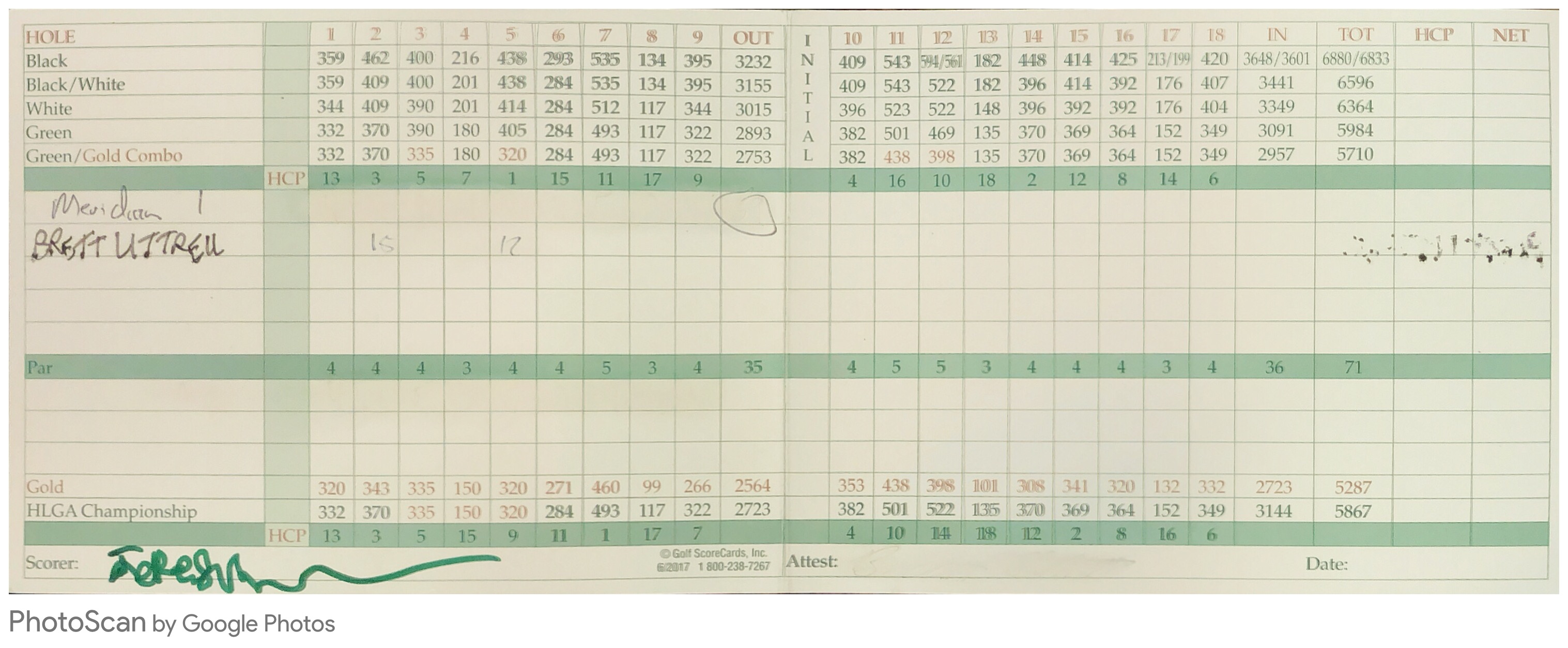 LOCATIONS MHS Warrior Golf