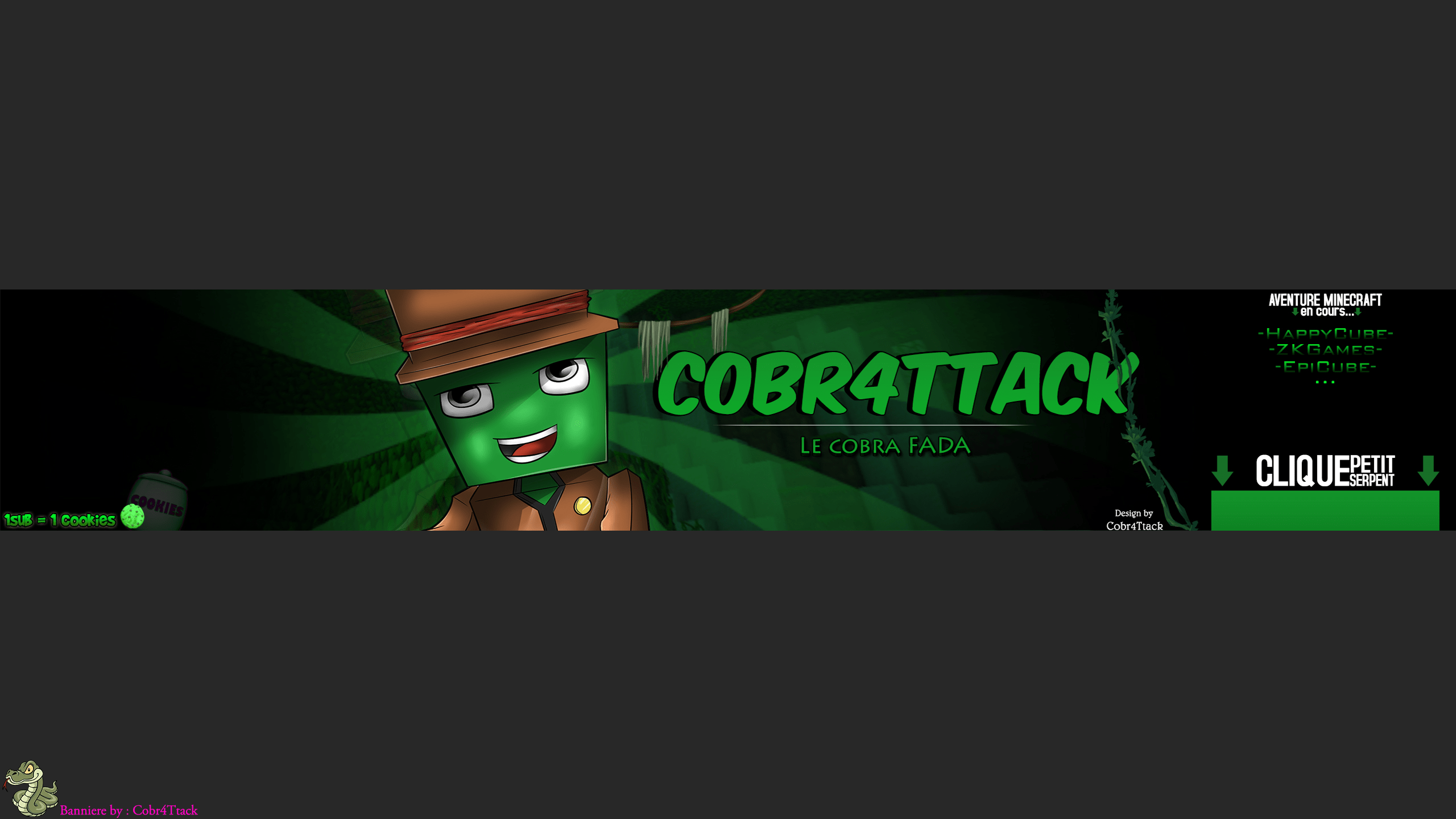 Banniere Youtube Minecraft Telecharger Gratuitement Une Banniere
