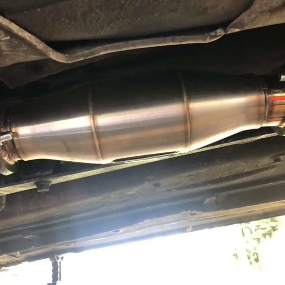 NA Miata (8997) High Flow Catalytic Converter Unequal Fabrication