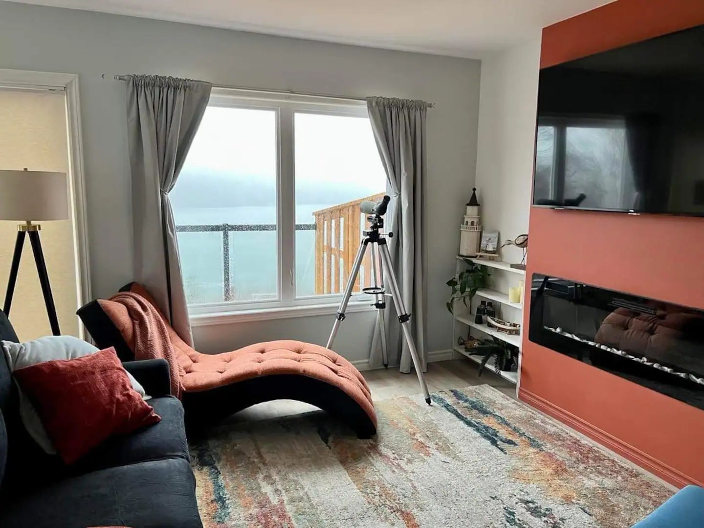 Ferry View Loft Airbnb in Granville Ferry, NS