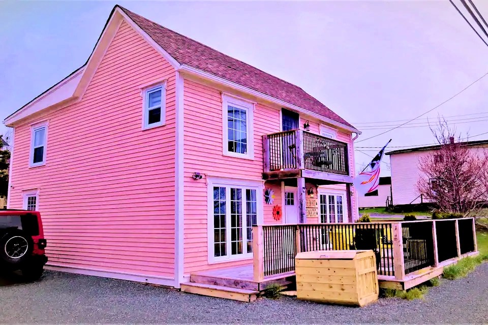 The Pink House Bonavista Area Vacation Rental 253 Main Street, Catalina, NL, Canada