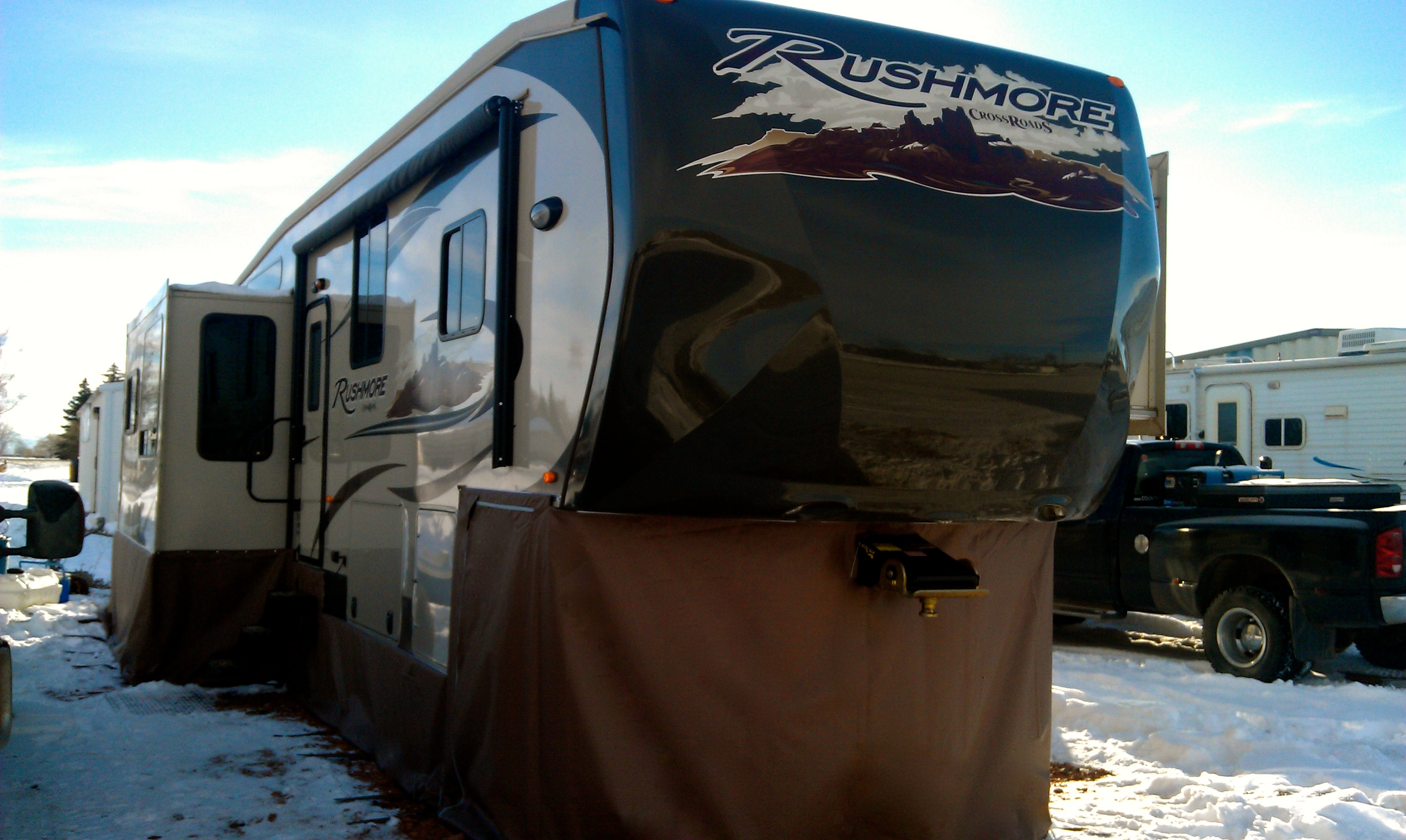 custom skirting rv