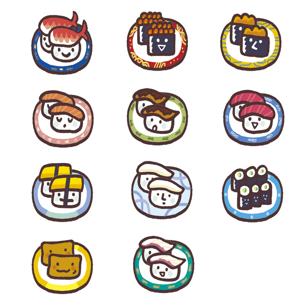 √画像をダウンロード 寿司 の キャラクター 597494 大沢幸子 ポップアップ／カード
