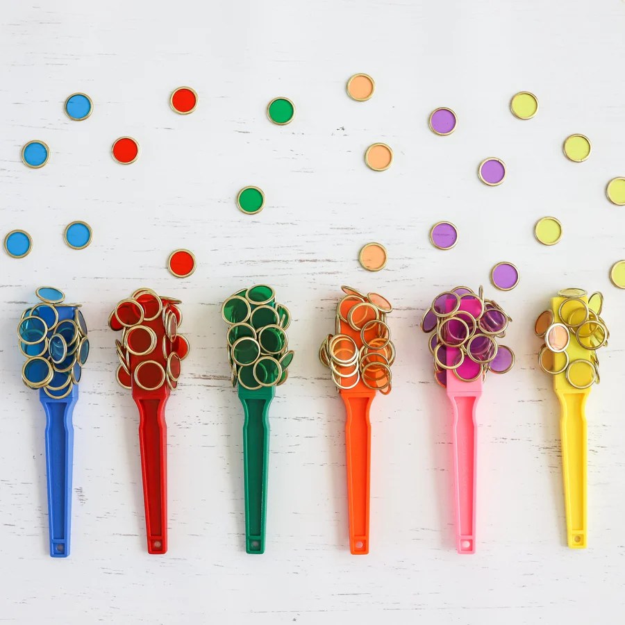 Wand & Counting Chips Made to be Messy