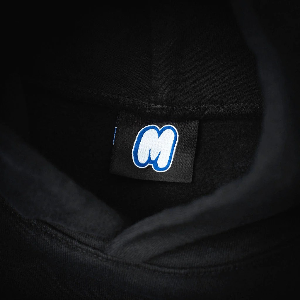 MARSHMALLOW TEXT LOGO HOODIE (NAVY) Sprinklez Brand