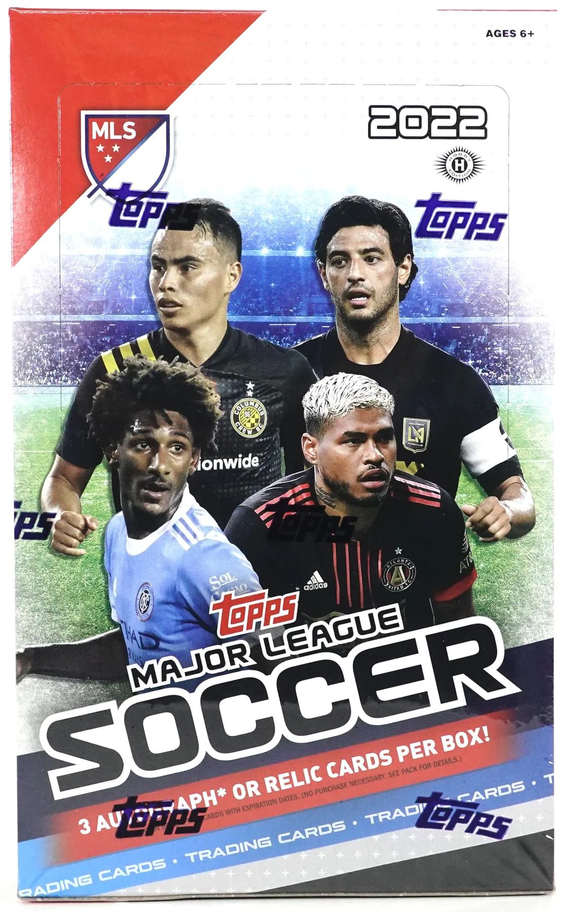 2022 Topps MLS Major League Soccer Hobby Box Showtime Cards