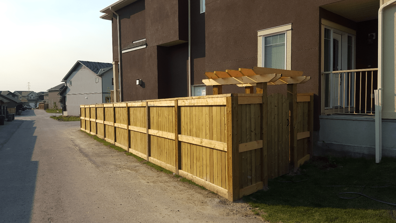 Calgary's Fence and Deck Builder AFrame Construction Home