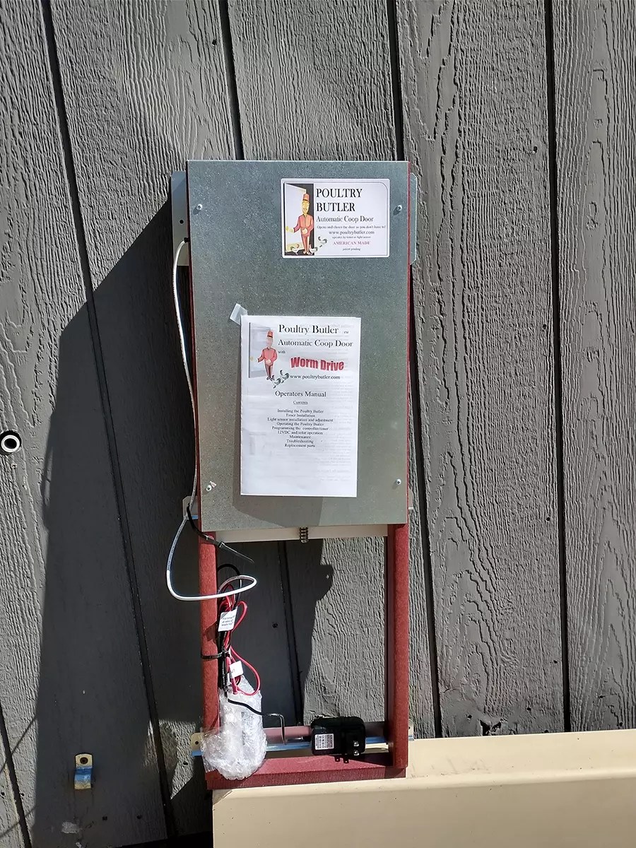 Automatic Chicken Coop Door The Poultry Butler