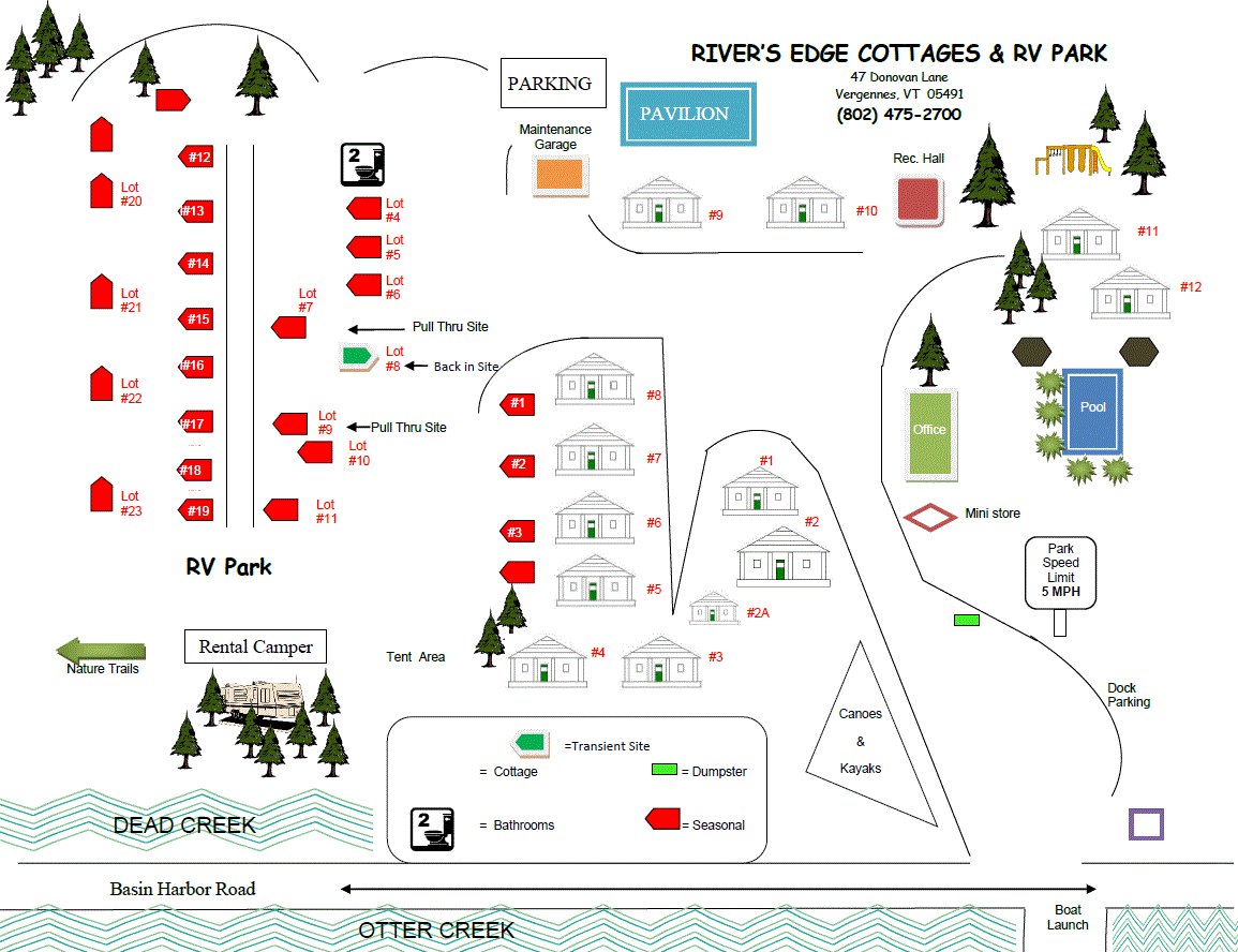 Brochure/Map RiversEdge