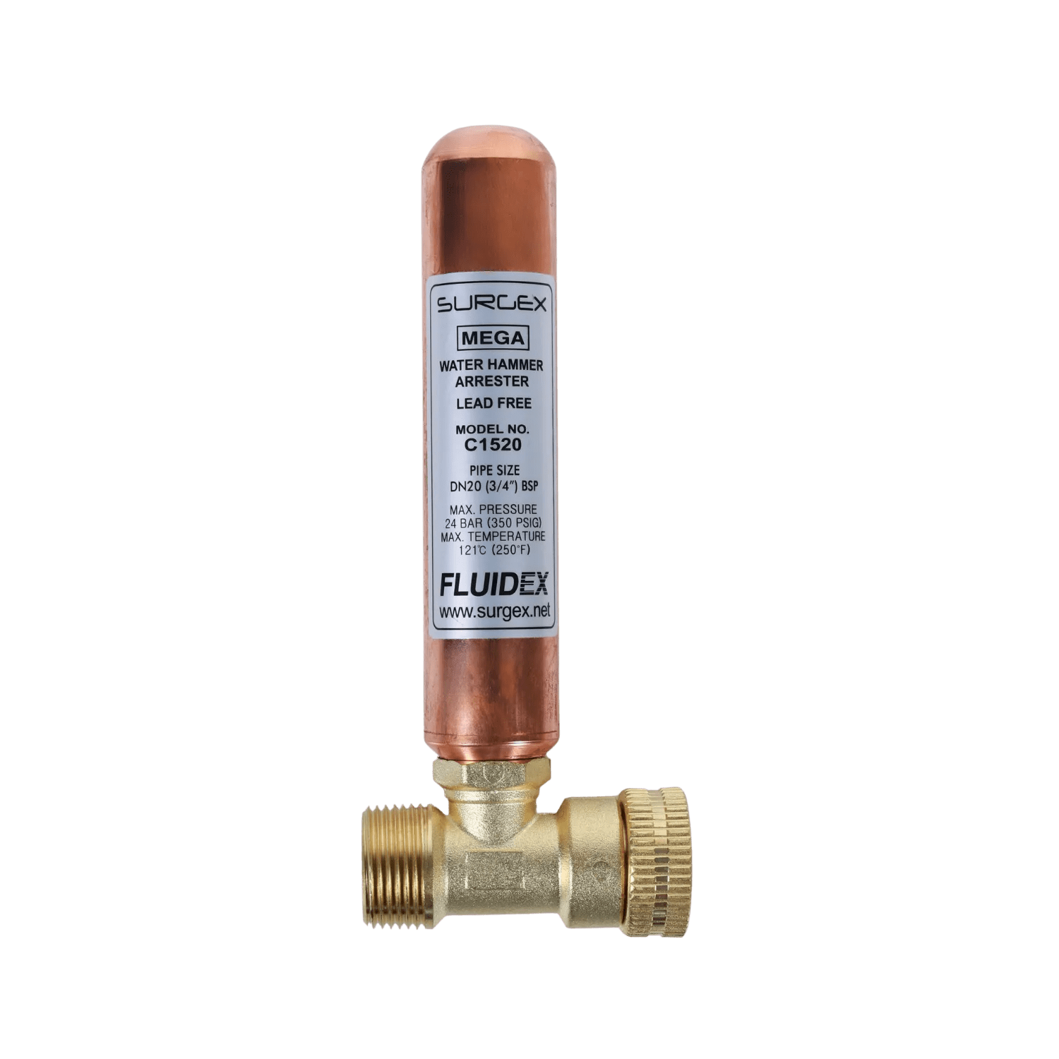 SURGEx C1520 Water Hammer Arrestor size A Dishwasher / Washing machine