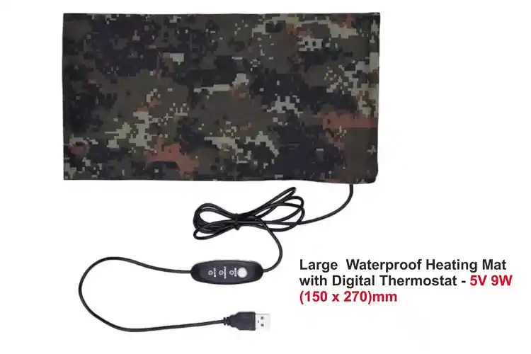 Heating Mat with Thermostat for Ant Farm Ants Nest Large 7W