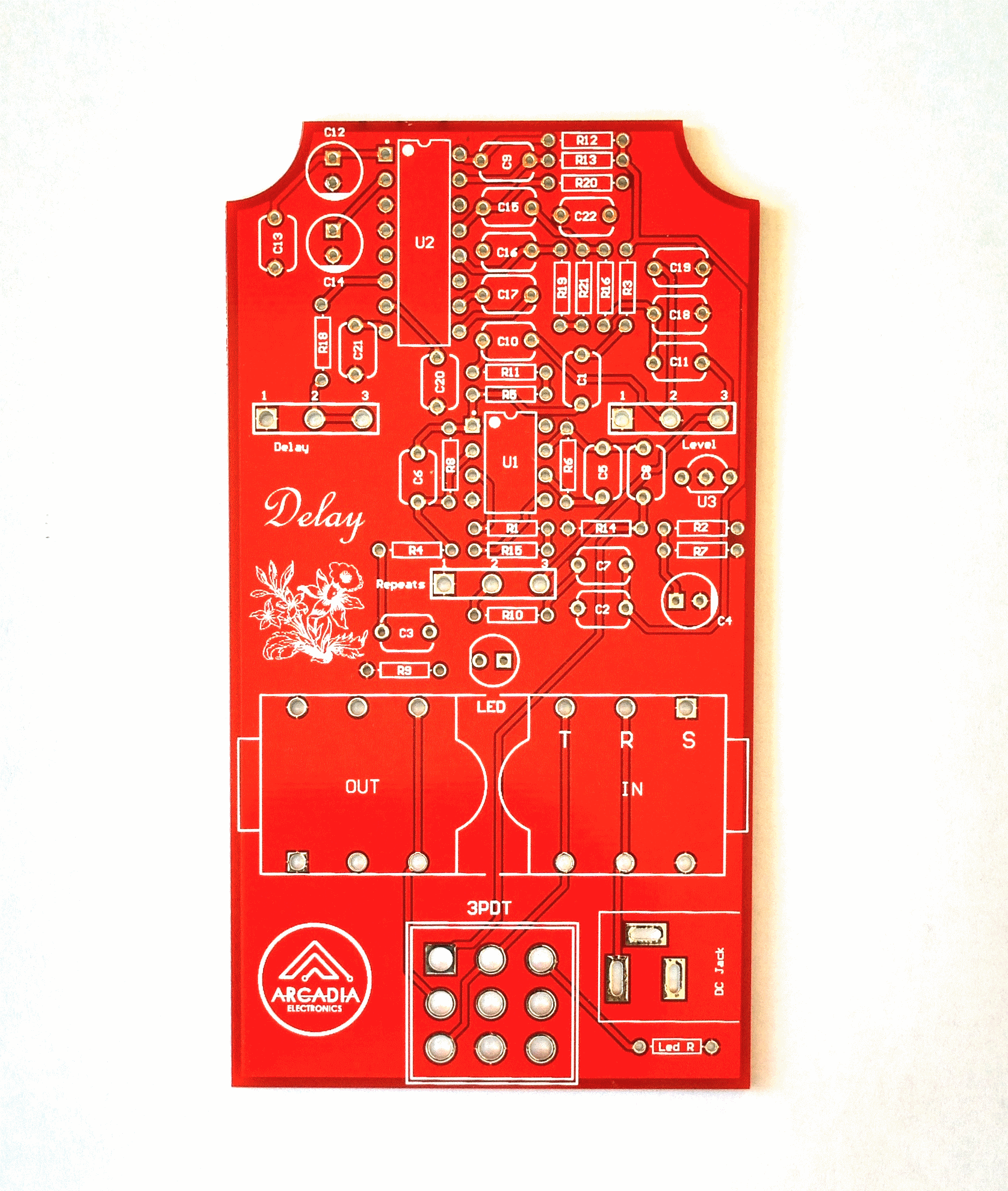 Diy Delay Pedal Complete Kit clarcadia