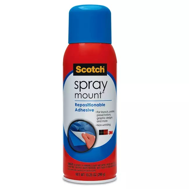 3M *SPRAY MOUNT* PEGAMENTO EN AEROSOL C/290 GRS. Papelera Hegor