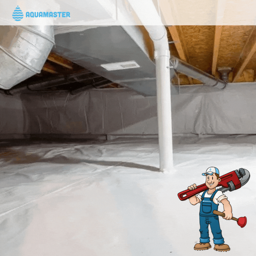 Crawlspace Encapsulation Project // Aquamaster