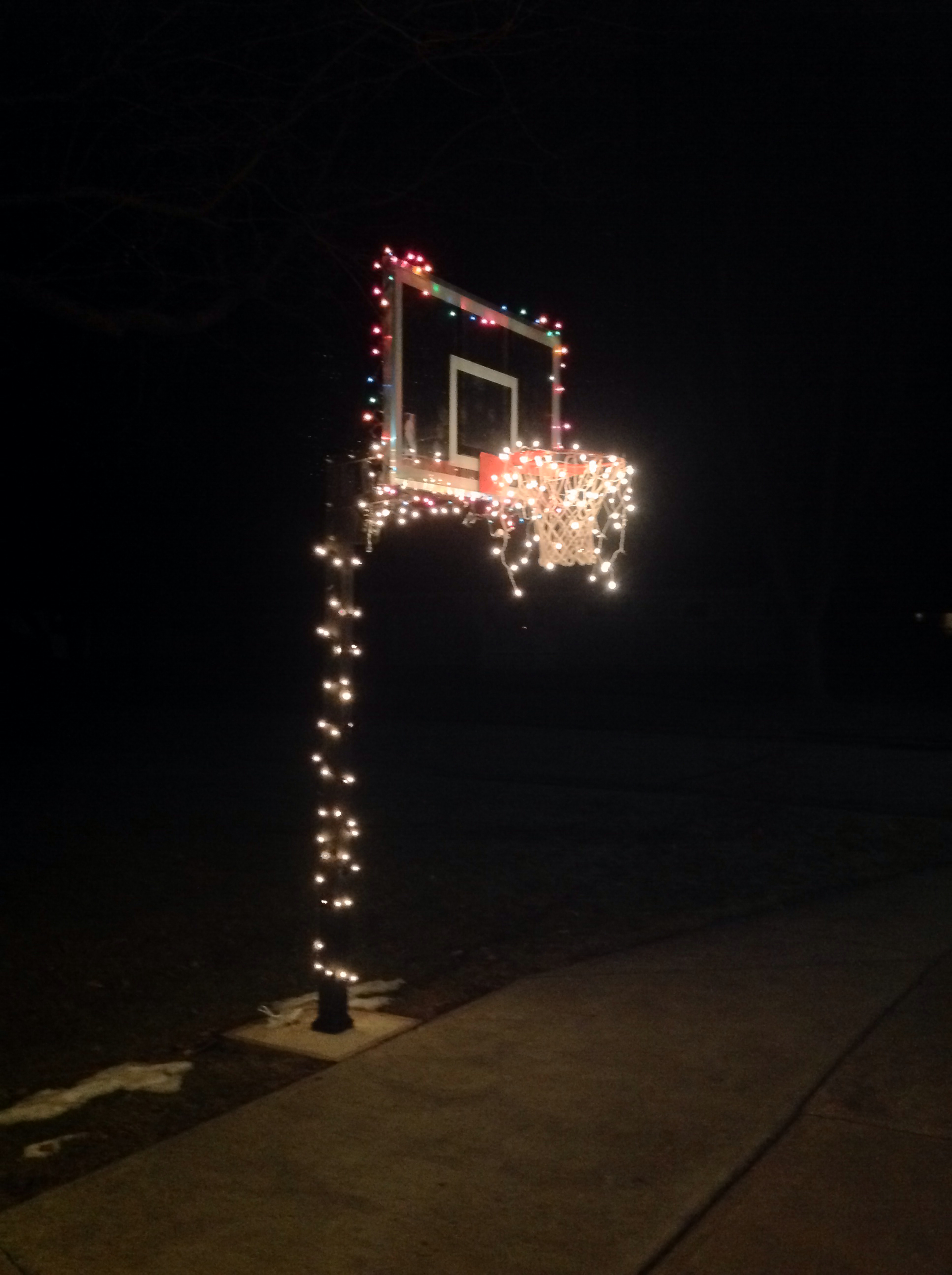 Christmas Basketball Hoop pac5thgradeblog