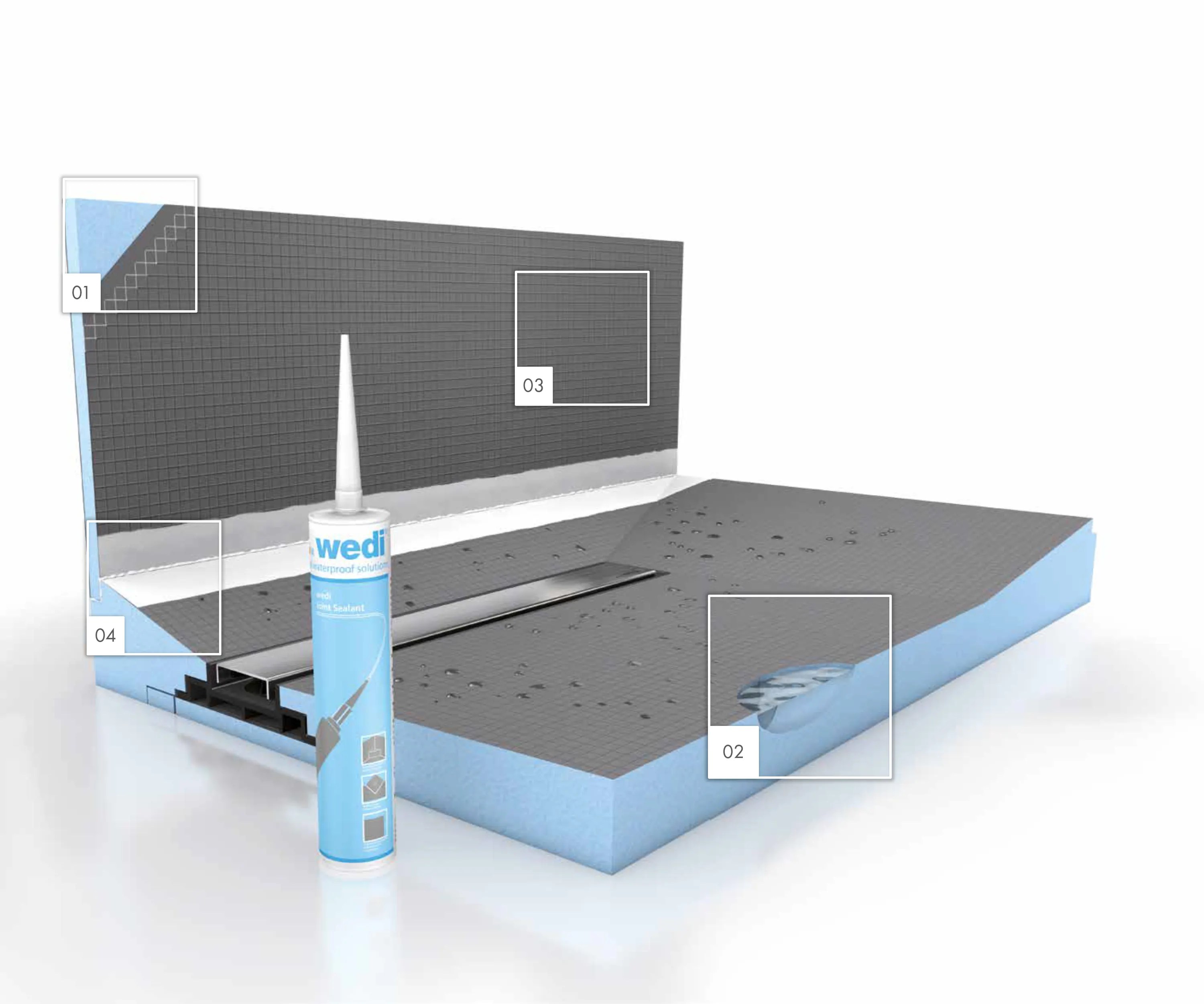 Wedi Panels Tile Shed