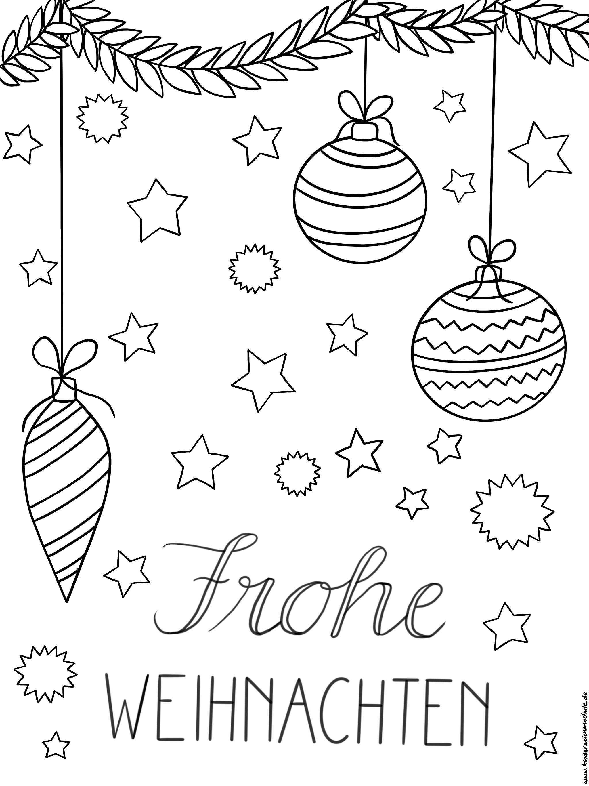 73 Malvorlage Frohe Weihnachten