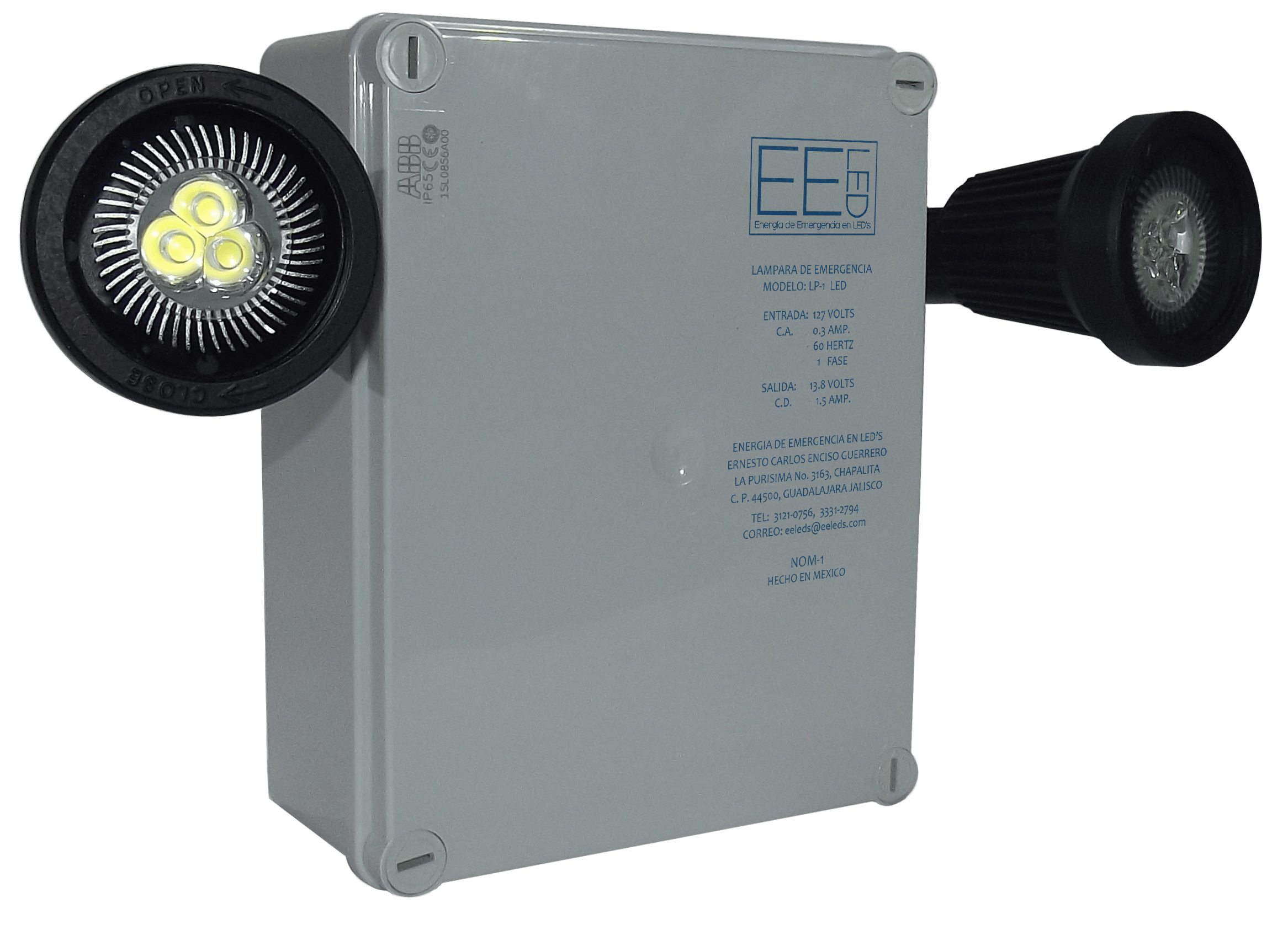 Alumbrado Industrial México Energía de Emergencia en LED's