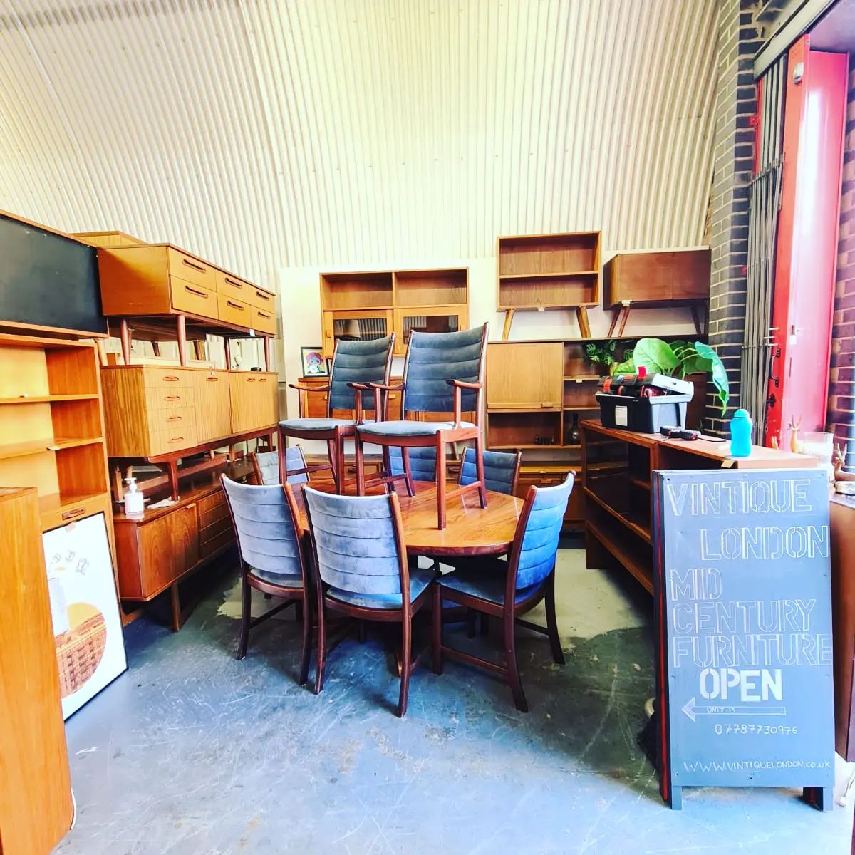 Home Vintique London sideboard mid century furniture peckham london