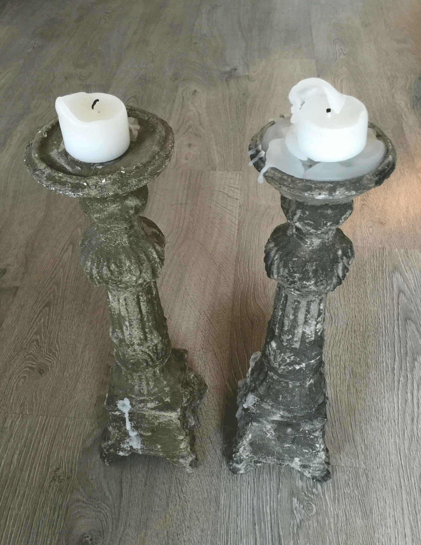 Stone Candlesticks sale