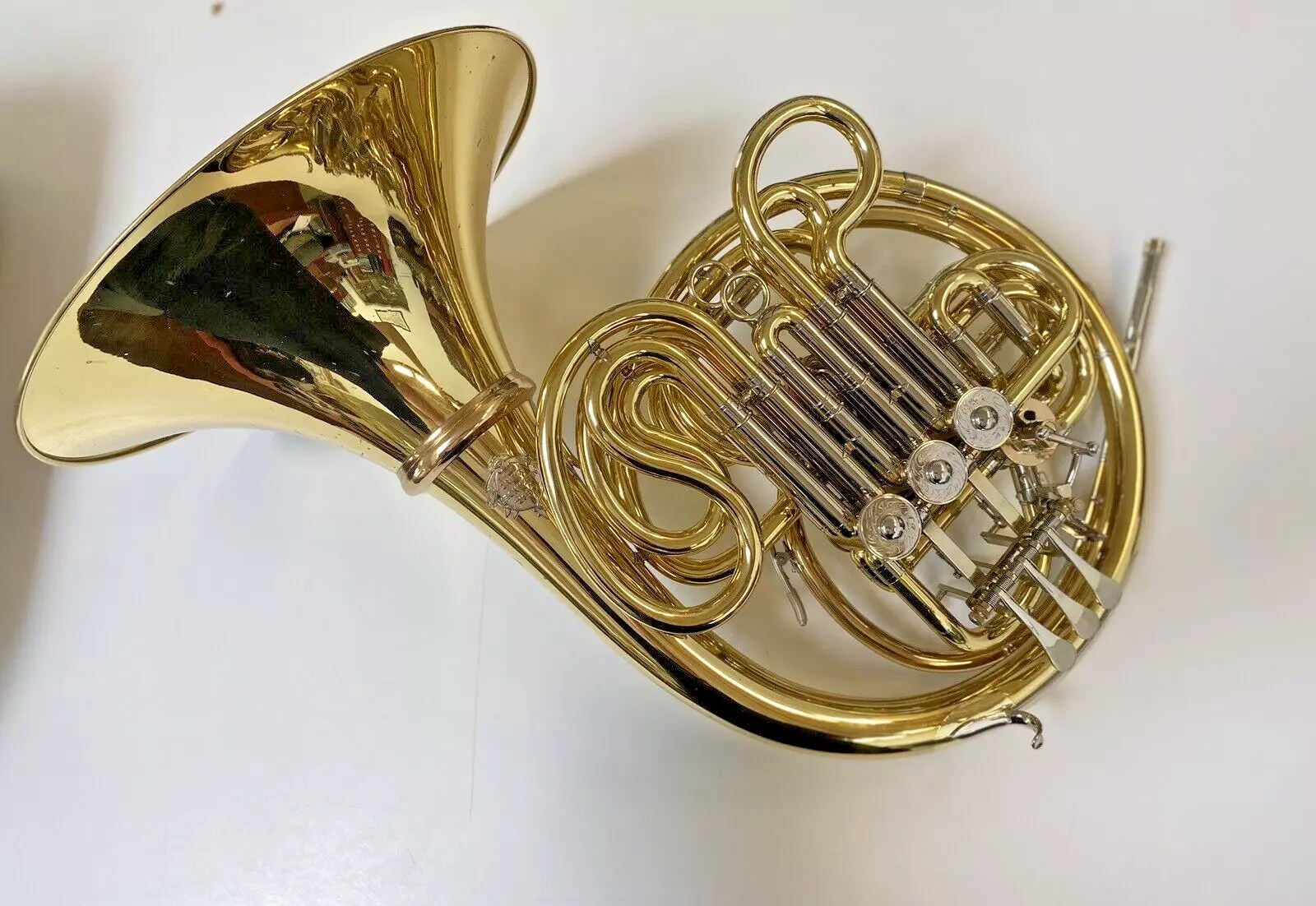 Used Alexander 103MAL Double French Horn in Yellow Brass;with Jakob
