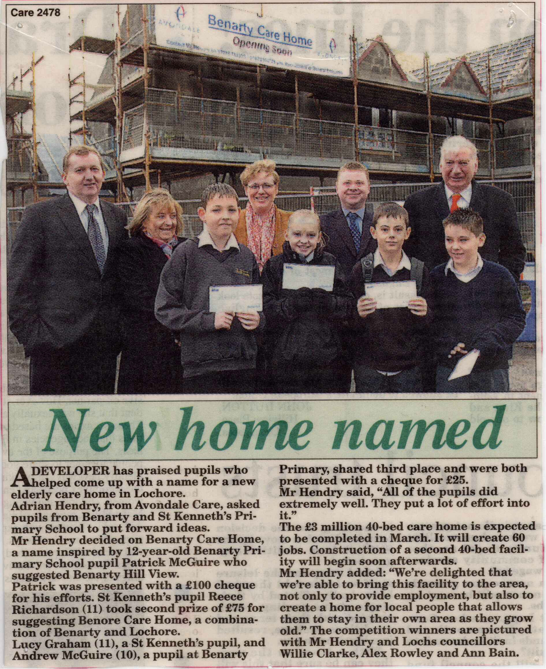 Avondale Care Care home and specialist care in Fife