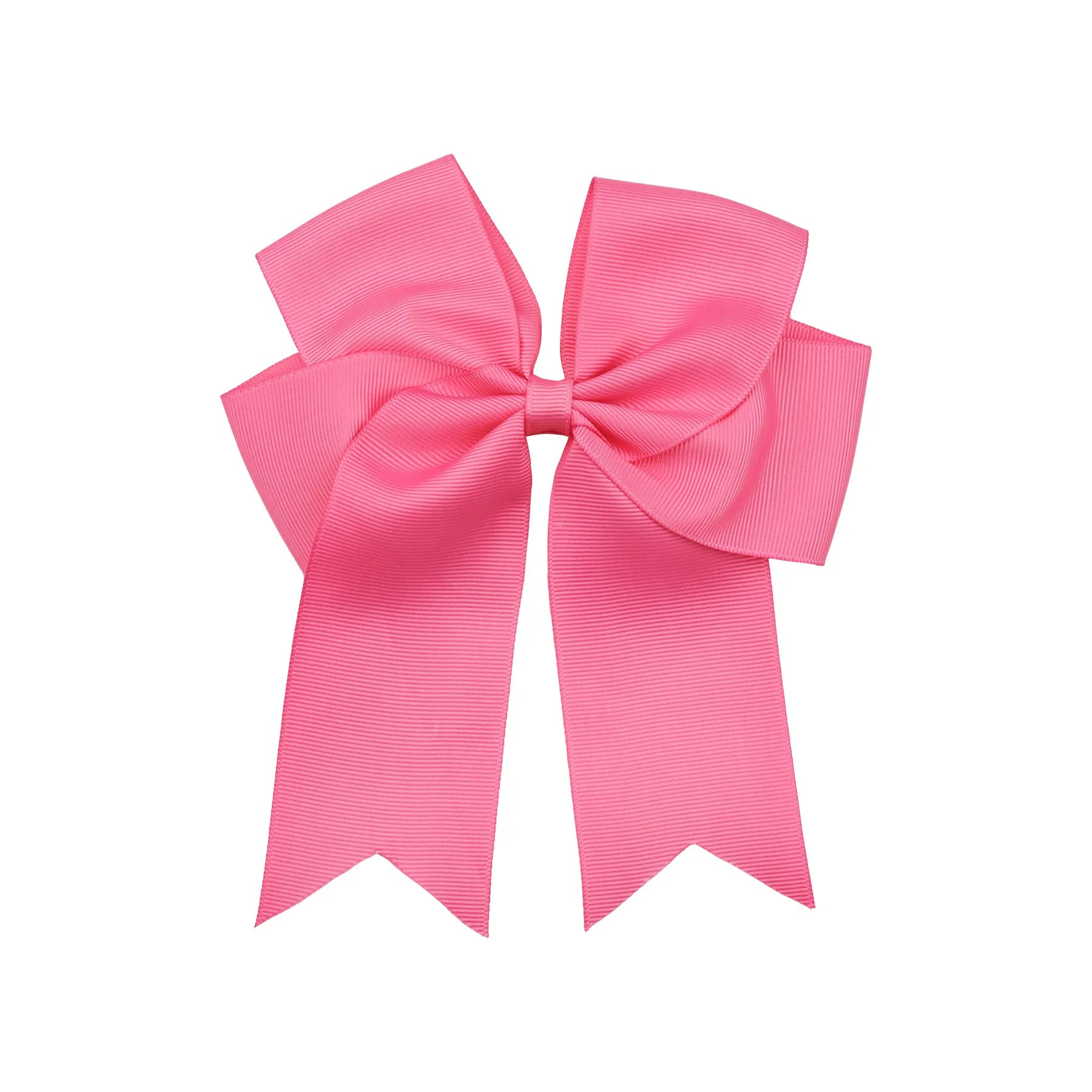 Dovetail Hair Bow Clip 6" Pink ES Vinyl & Craft Ltd