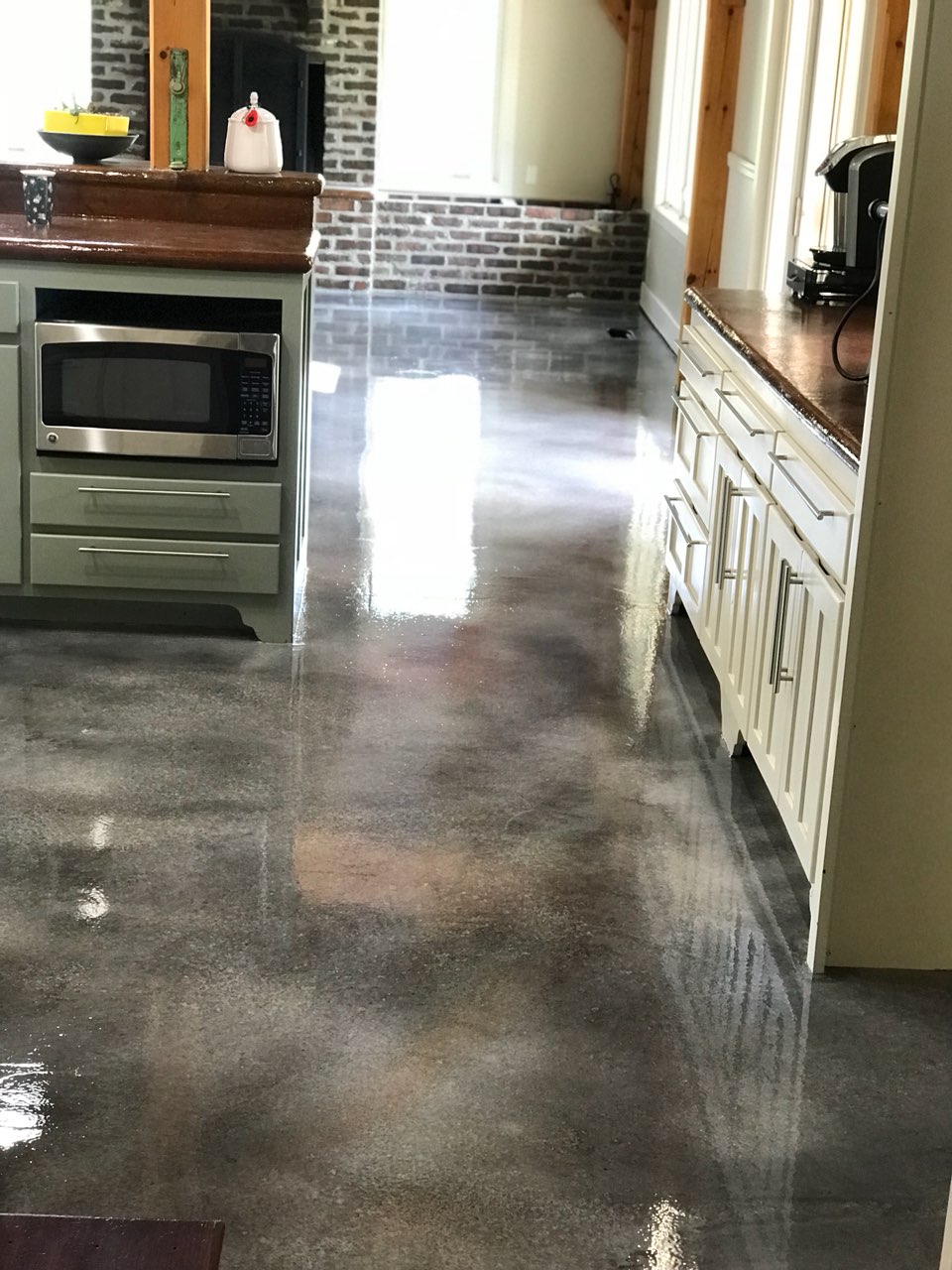 Stained Concrete Flooring Tulsa