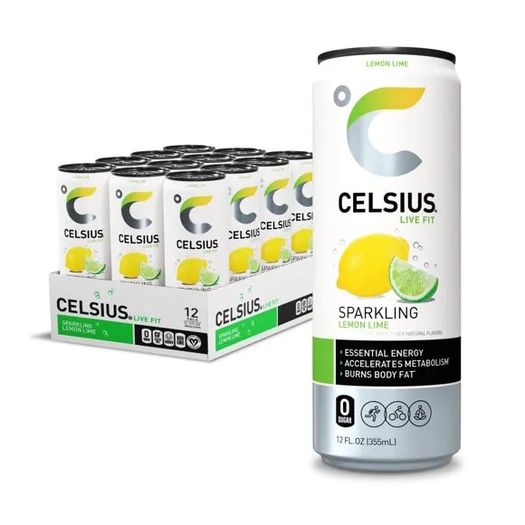 New Celsius Sparkling Lemon Lime in Stores Now