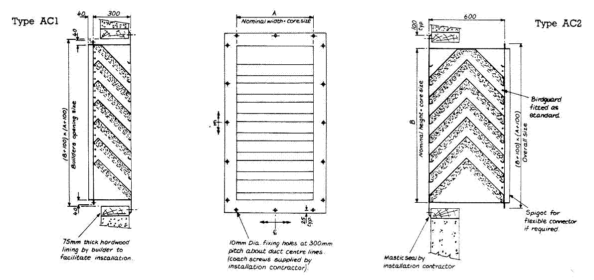 Weather Louvres, Colchester Engineering Systems