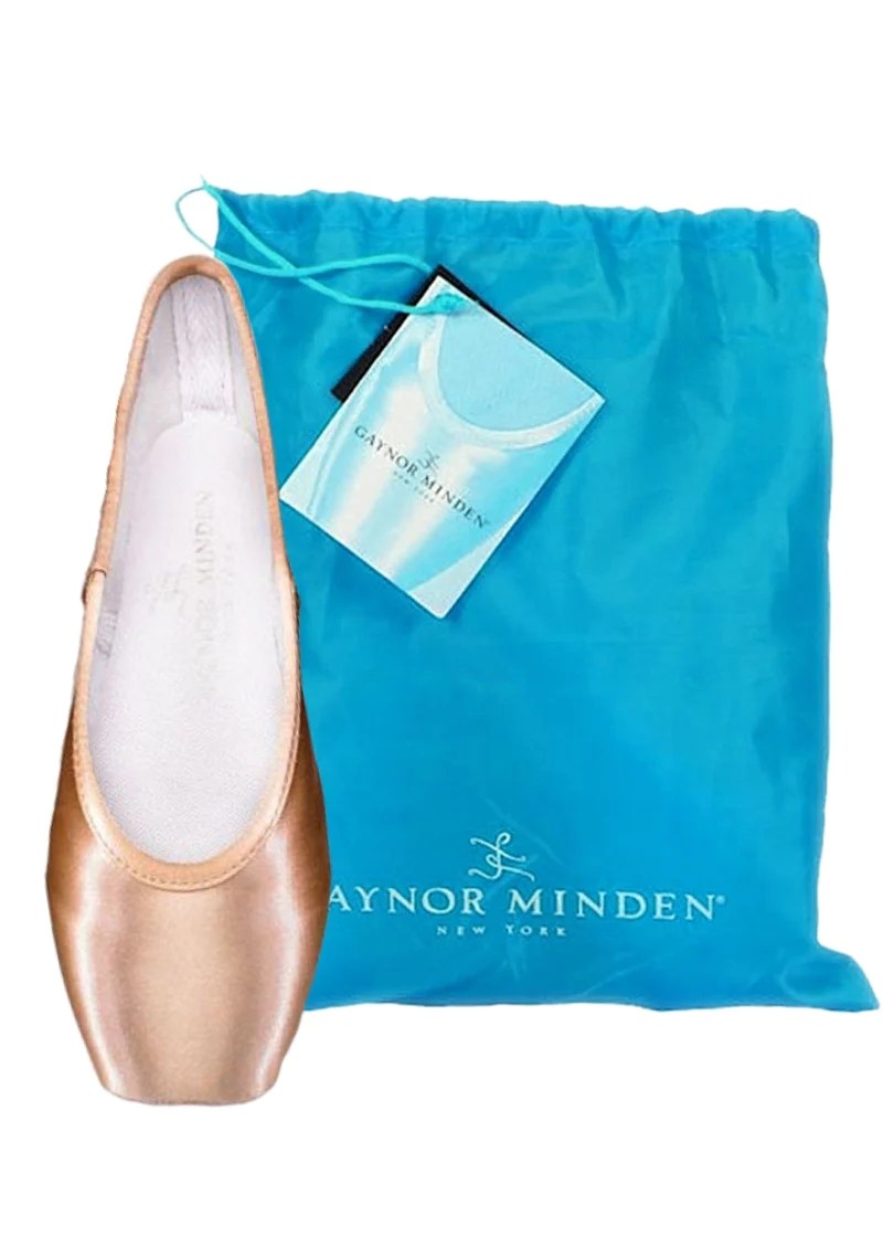 Gaynor Minden Lyra Sleek Fit Pink Pointe Shoe dancefashions