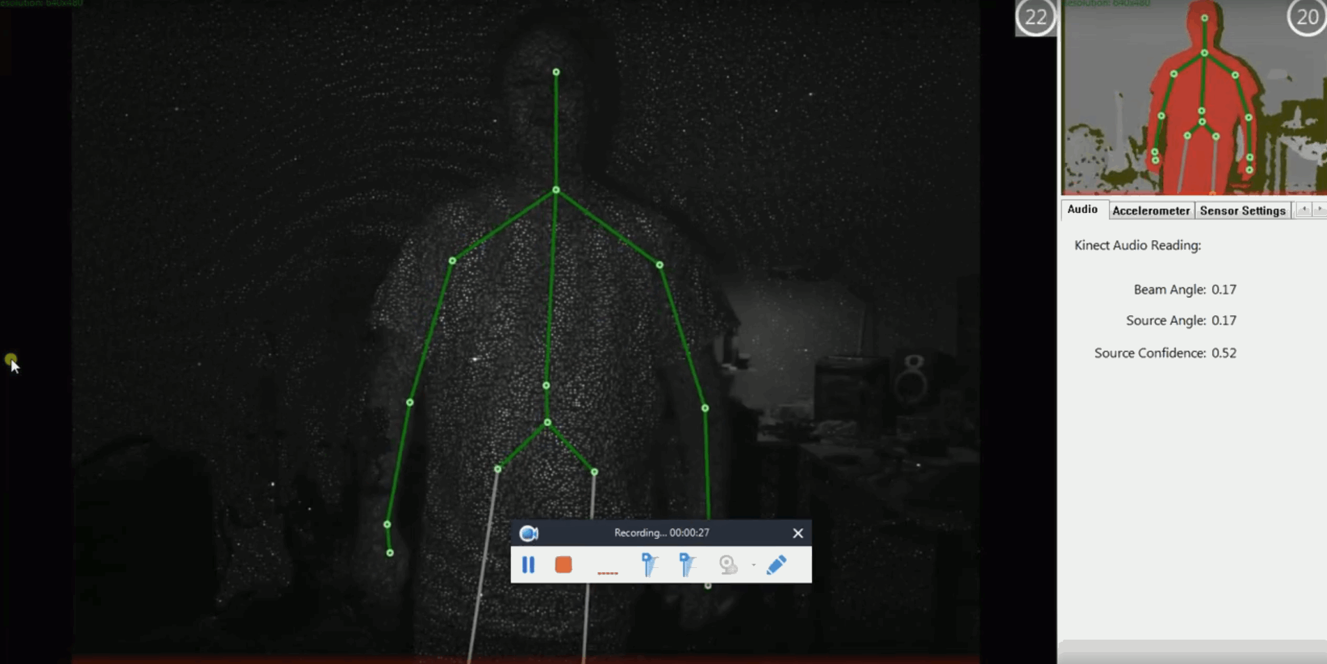 Deluxe Kinect/SLS Camera with case The GhostHunter Store