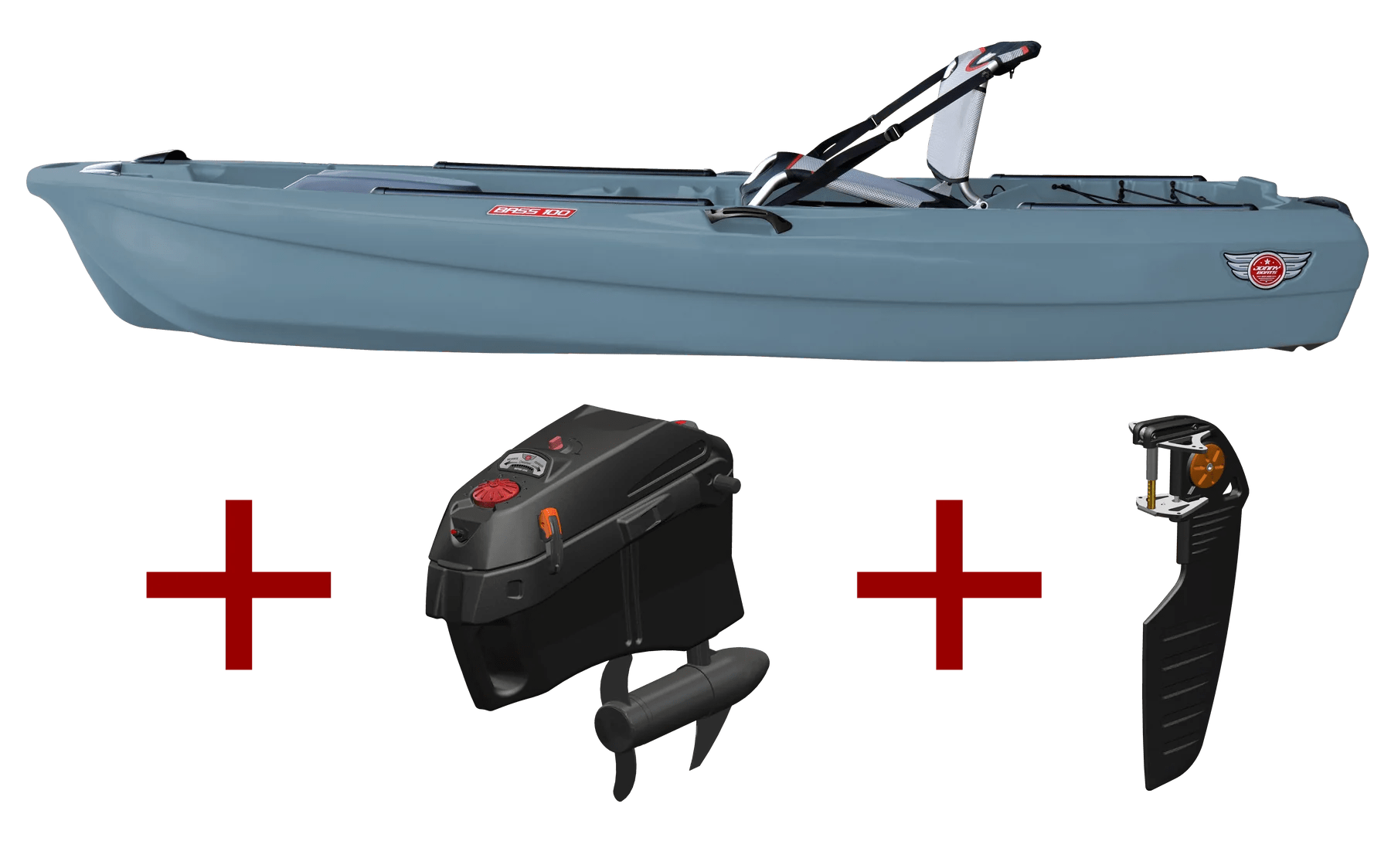 Jonny Boats Bass 100 w/Motor Package colessurplus