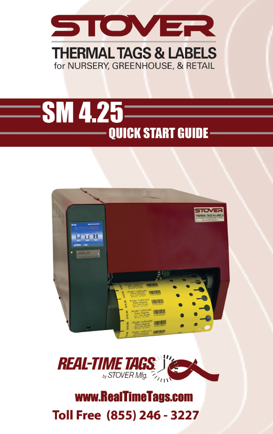 New “Quick Start Guide“ Available April 1 Thermal Tags & Labels for