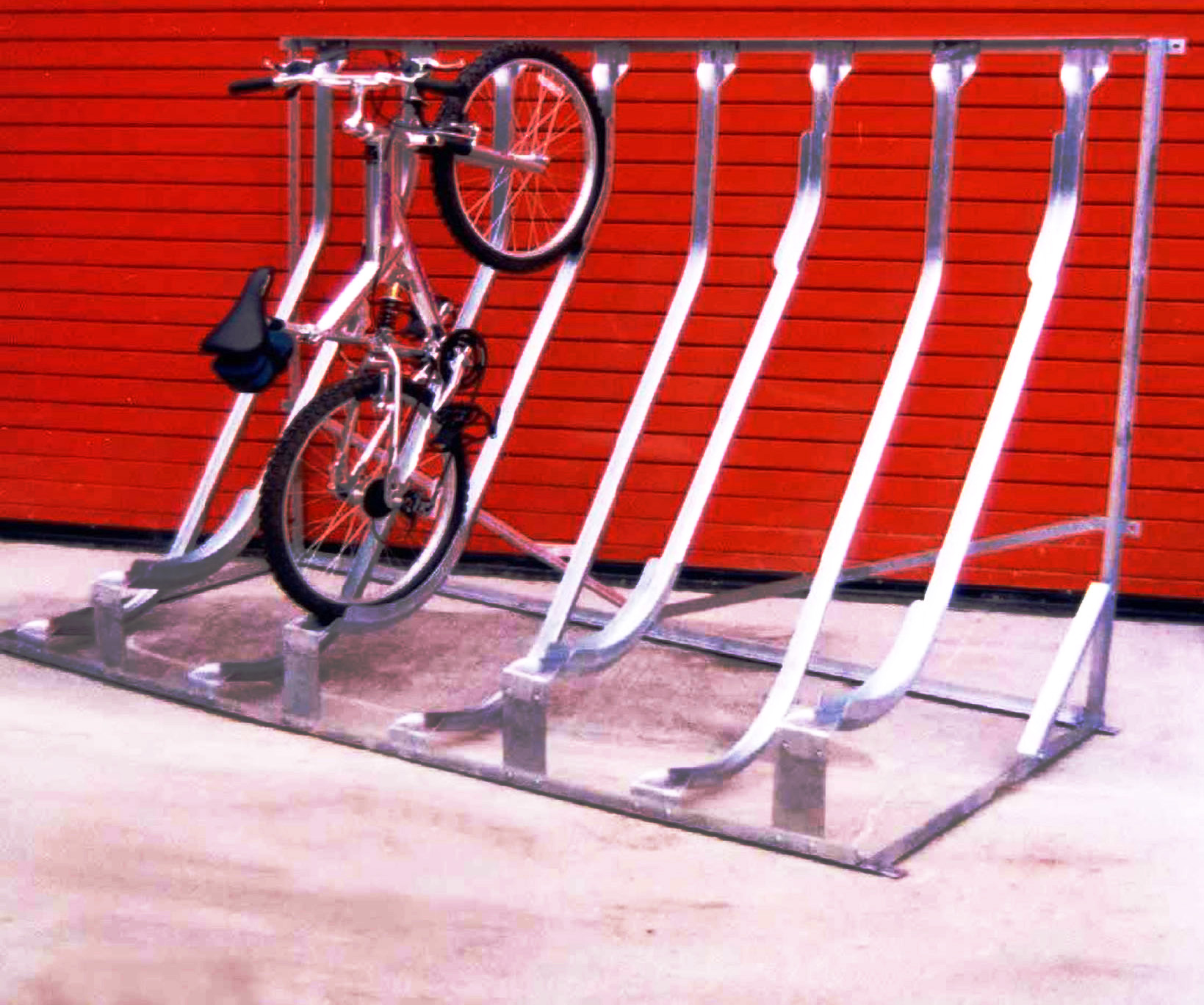 Semi Vertical Bike Rack