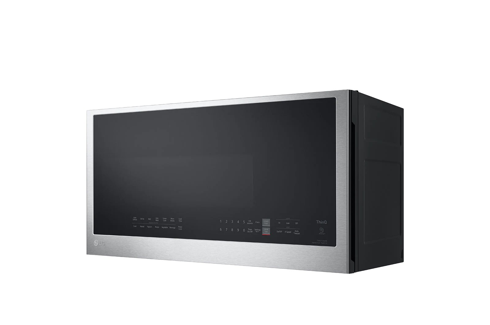 LG Smart 30 in. W 2 cu. ft. OTR Microwave with EasyClean MVEL2033F