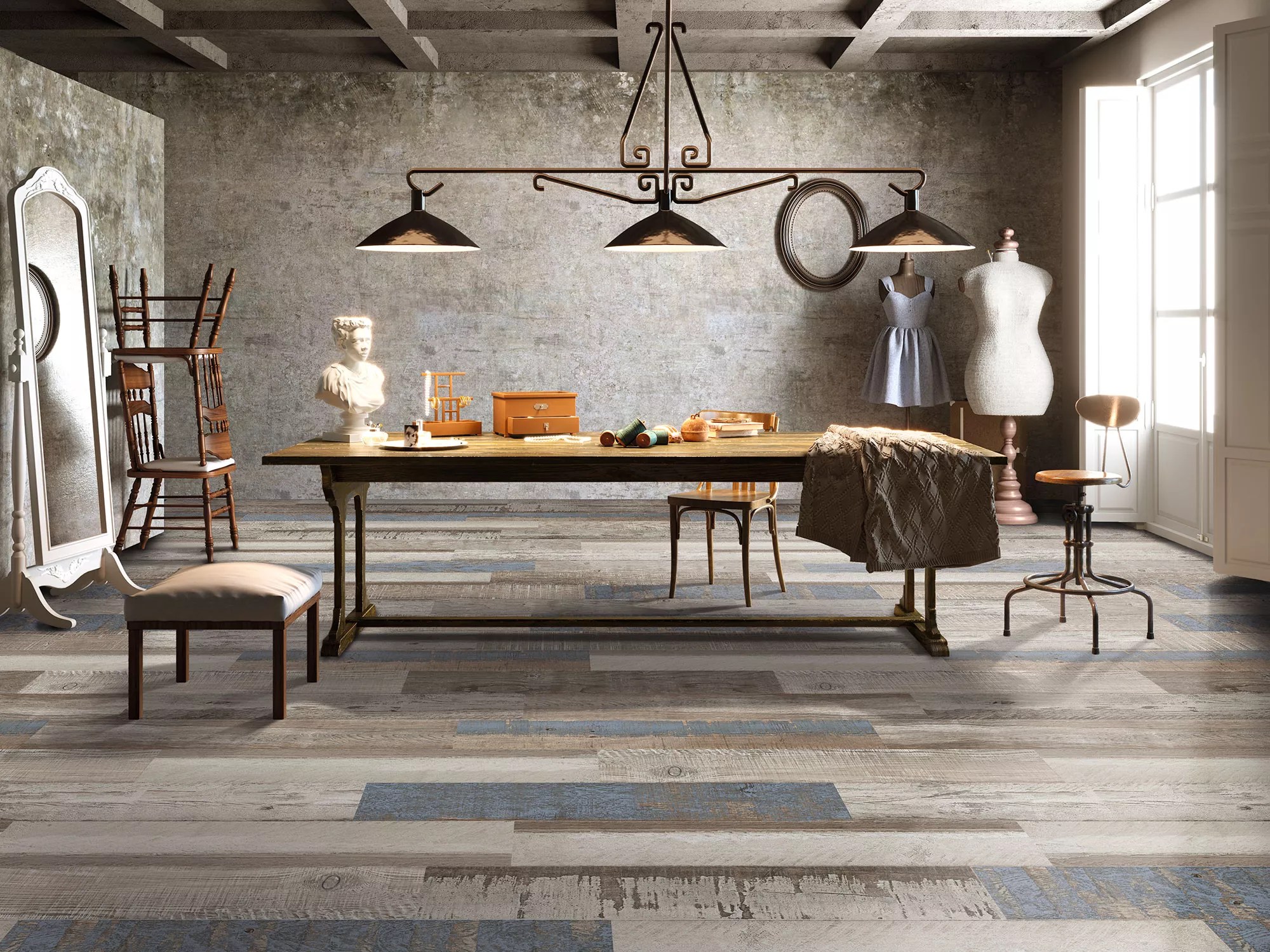 Effet Bois Espace Ceramic Et De