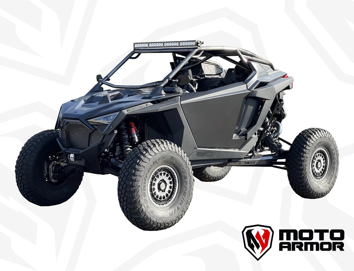 Moto Armor Aluminum Doors for RZR PRO XP /Turbo R/Pro R (2 Seat) NoCo Whips