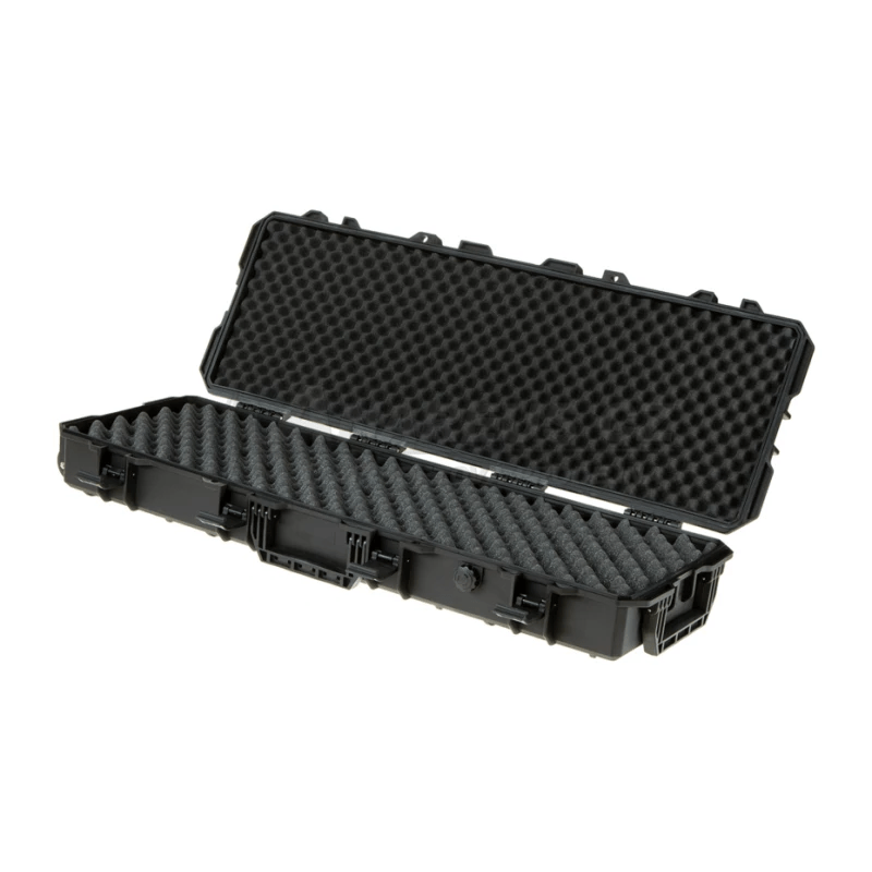 Nimrod 100cm Wheeled Hard Rifle Case with Wave Foam Black GSE