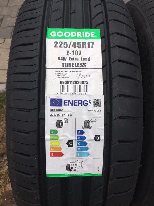NEW CAR TIRES 225.45R17 94W GOODRIDE Tire