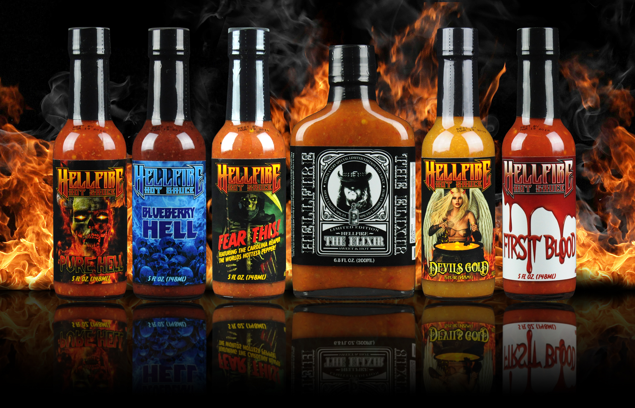 Hot Sauces For Sale Hottest Hot Sauces Hellfire Hot Sauce