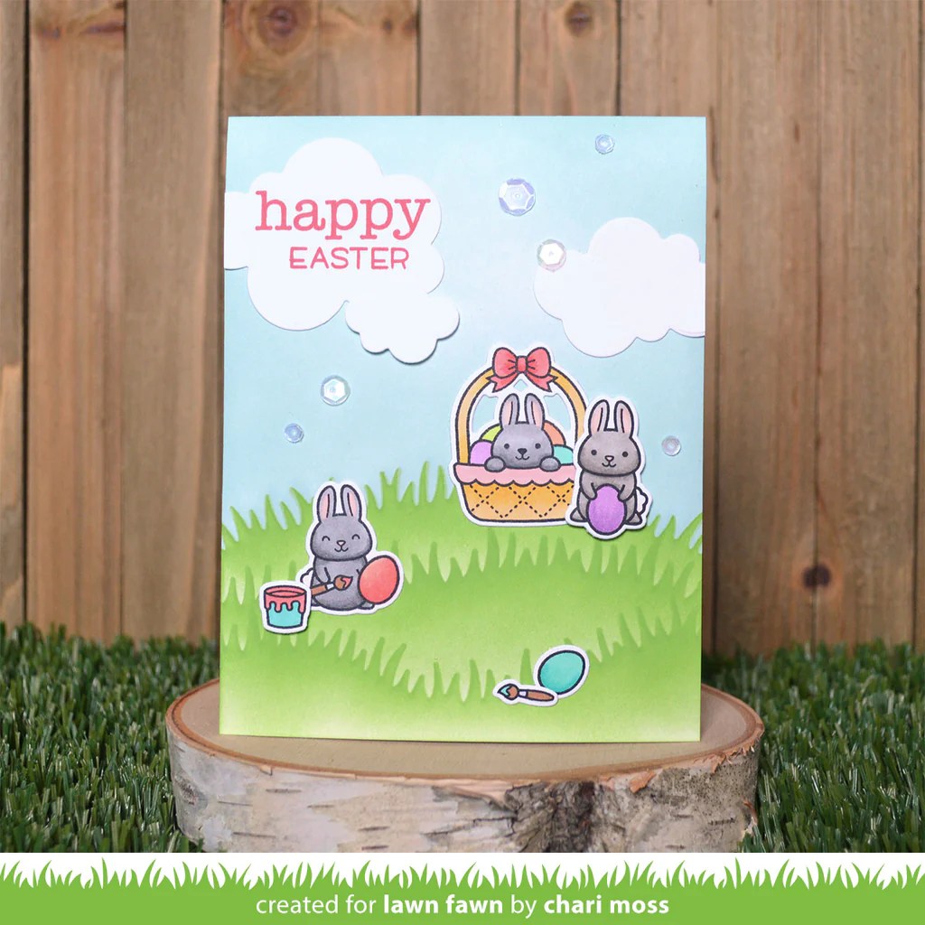 Lawn FawnGrassy Hillside Stencils The Paper Crate