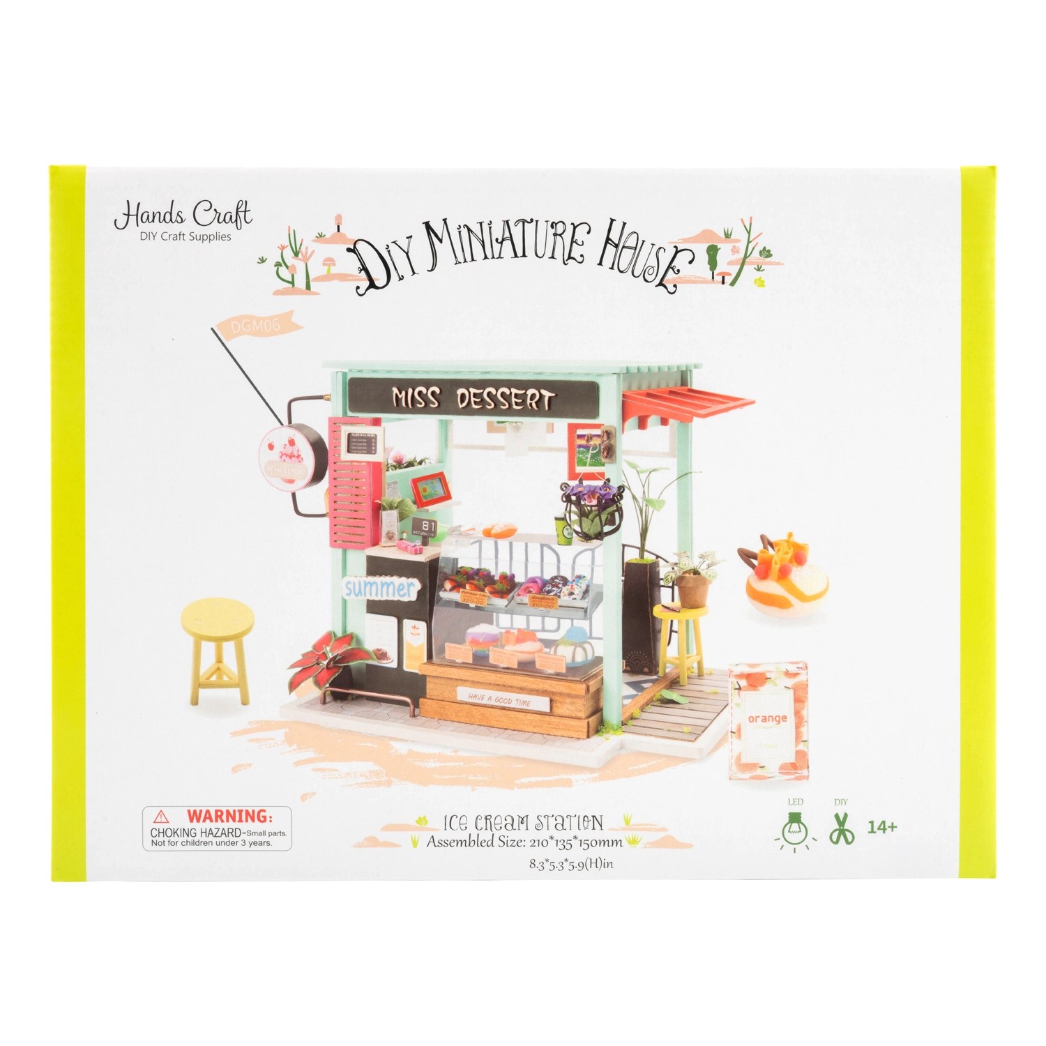 DIY-Ice Cream Station Miniature | The Paper Crate