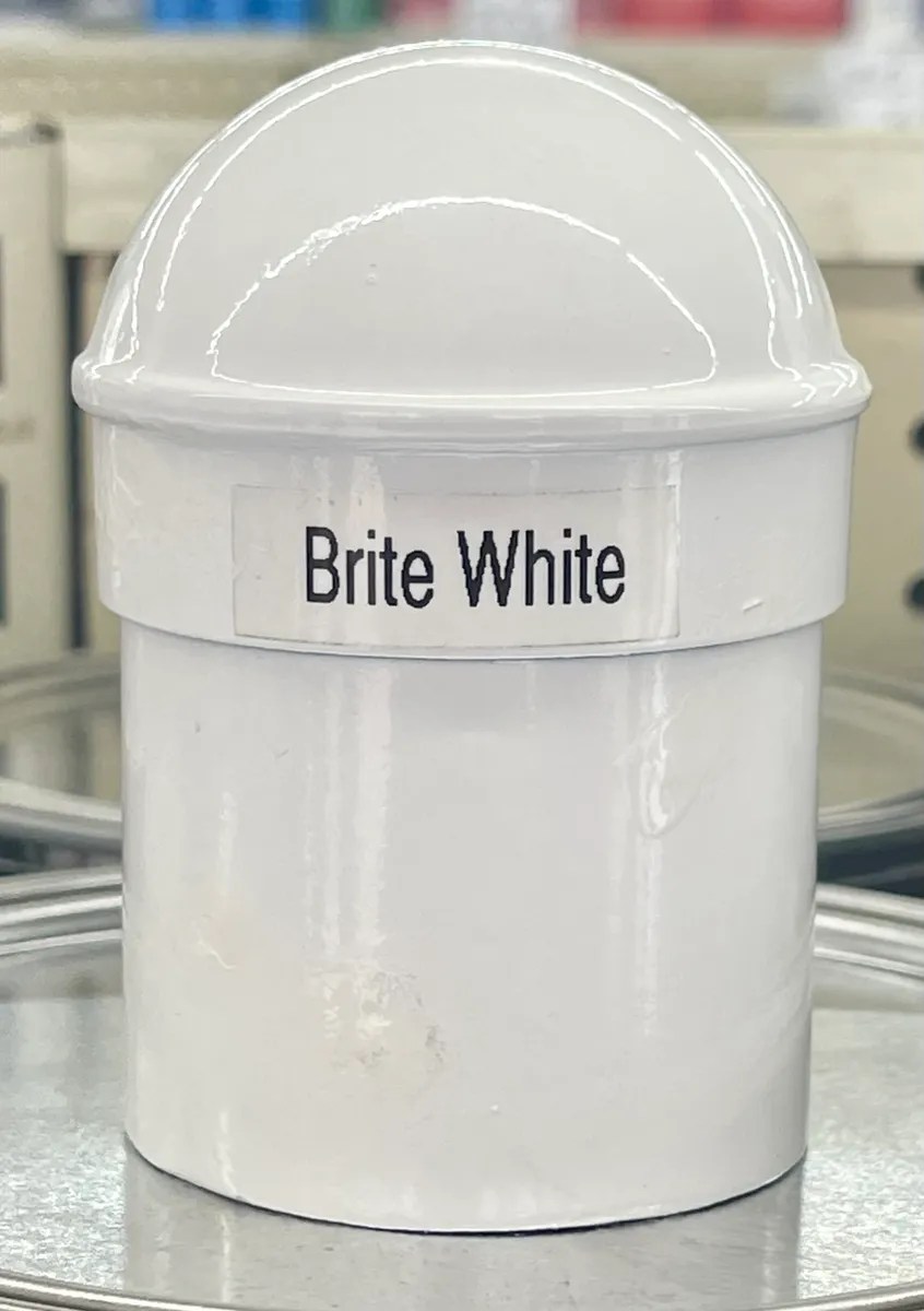 Brite White Acrylic Enamel Paint Gallon Kit ClarksWholesalePaint