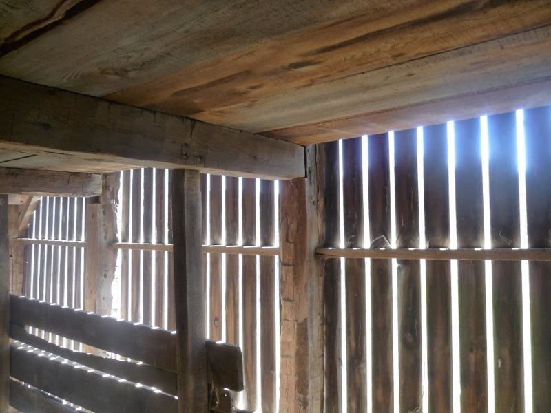 Tapered Wall Corn Crib Green Mountain Timber Frames