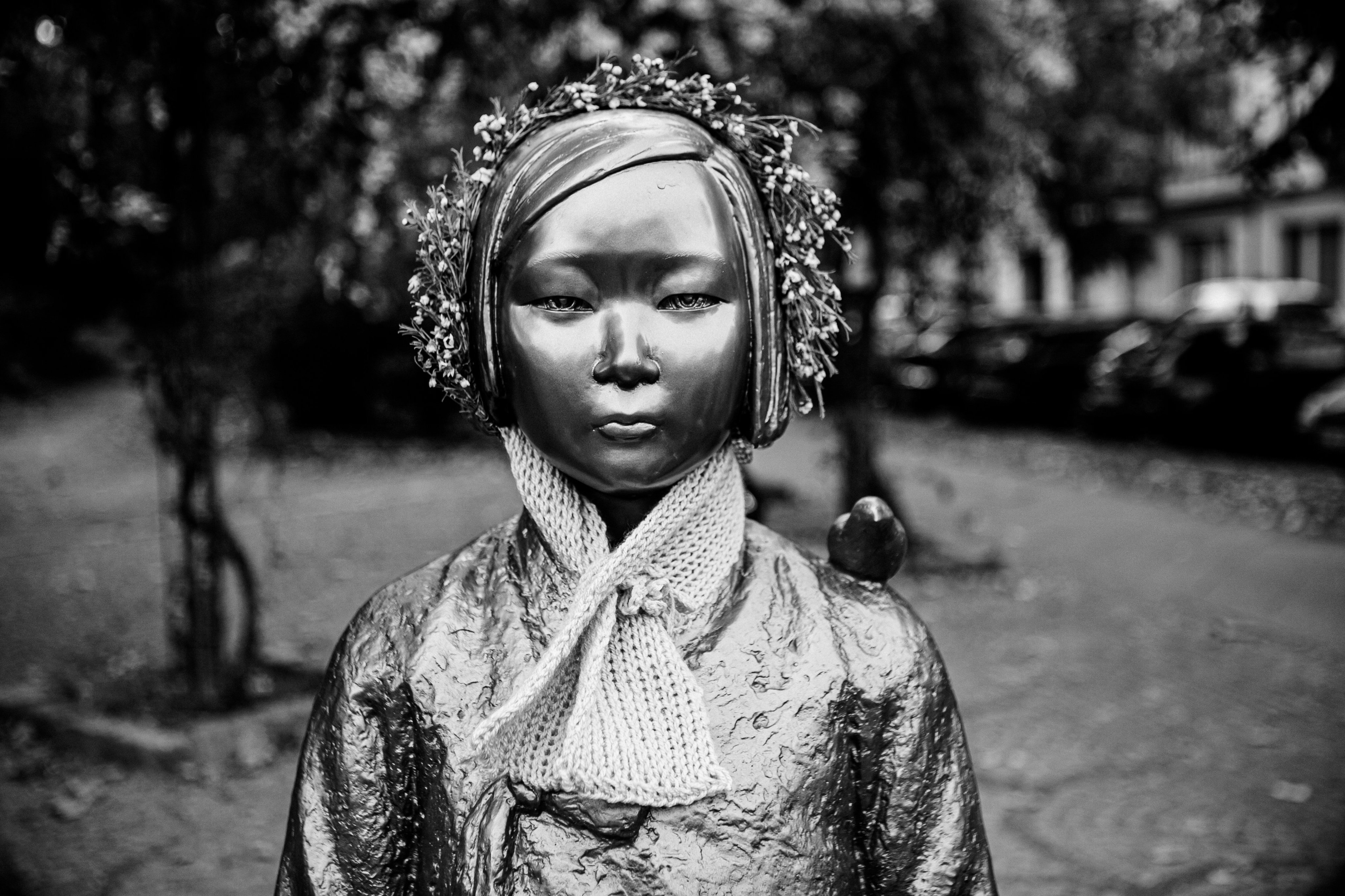 “Statue of Peace” in Moabit. Activists Speak Out The Left Berlin