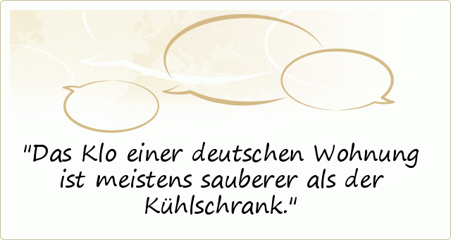 Klosprüche einer von 19 Sprüchen