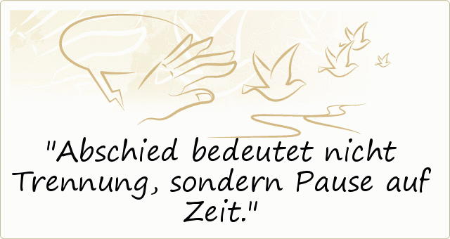 Abschiedssprüche einer von 56 Sprüchen