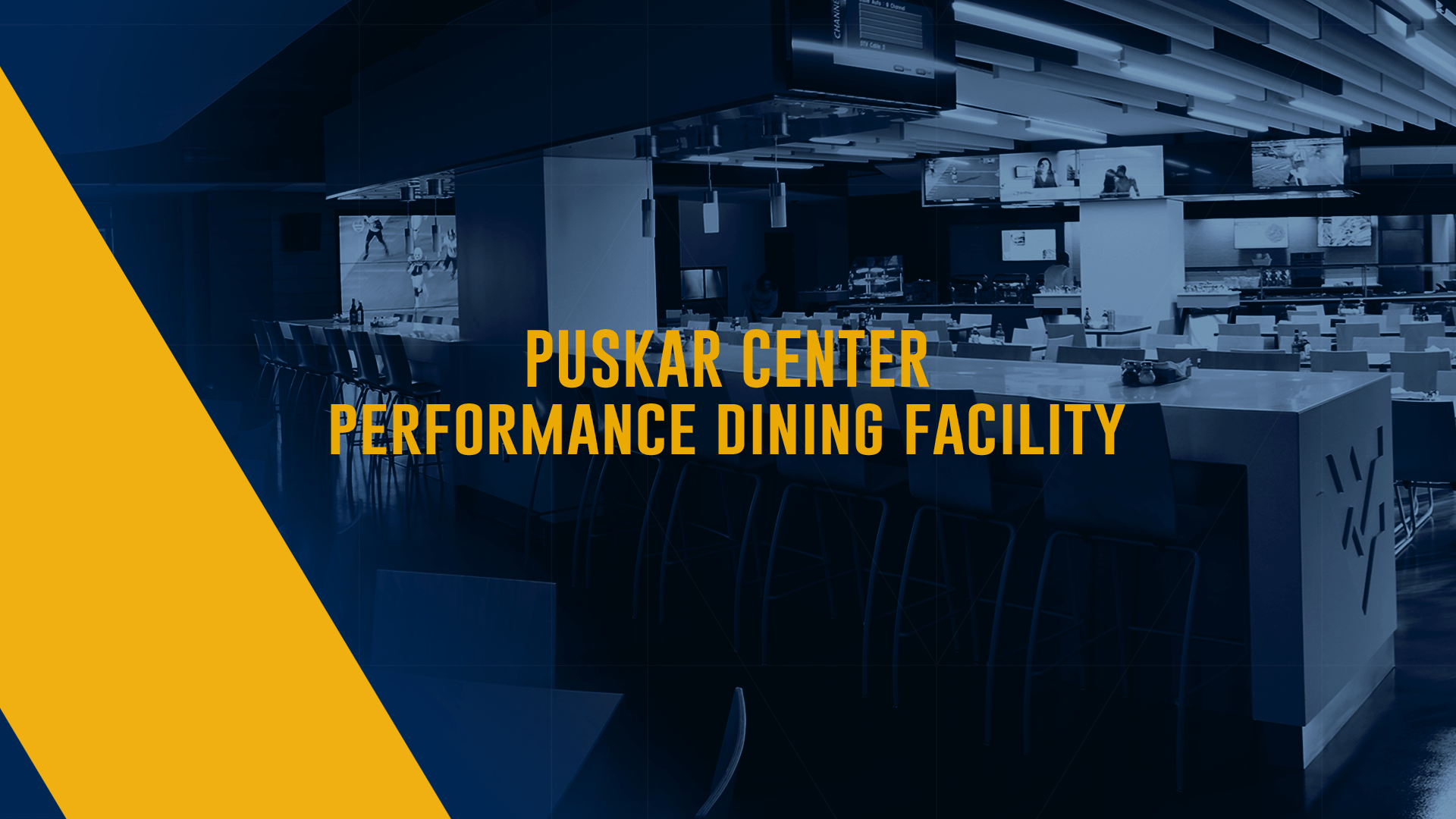 WVU Master Plan Performance Dining Facility