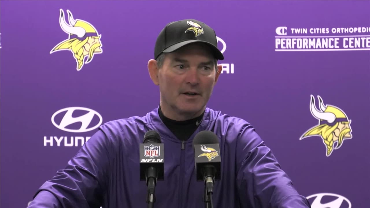 Vikings postgame press conference